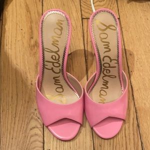 Sam Edelman Pink Patent Slide